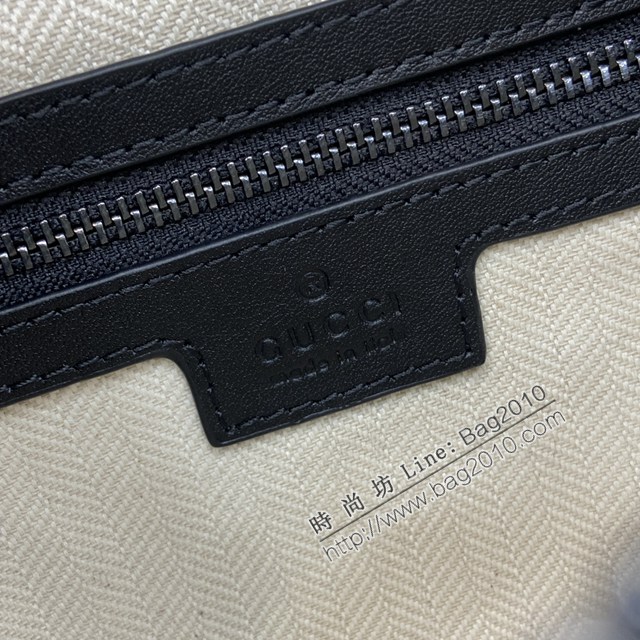 Gucci專櫃古馳最新款Emblem男士旅行系列斜挎包腰包 jh2580型號：821162